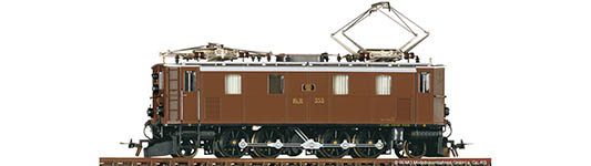 074-1291113 - H0m - Elektrolok Stangenellok Ge 4/6 353 braun, RhB, Ep. II - V